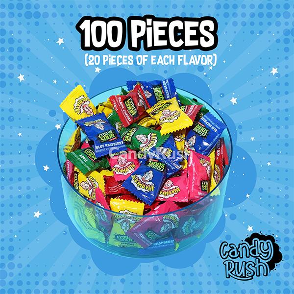 Warheads Extreme Sour Hard Candy Assorted 5 Flavors - Candy Rush