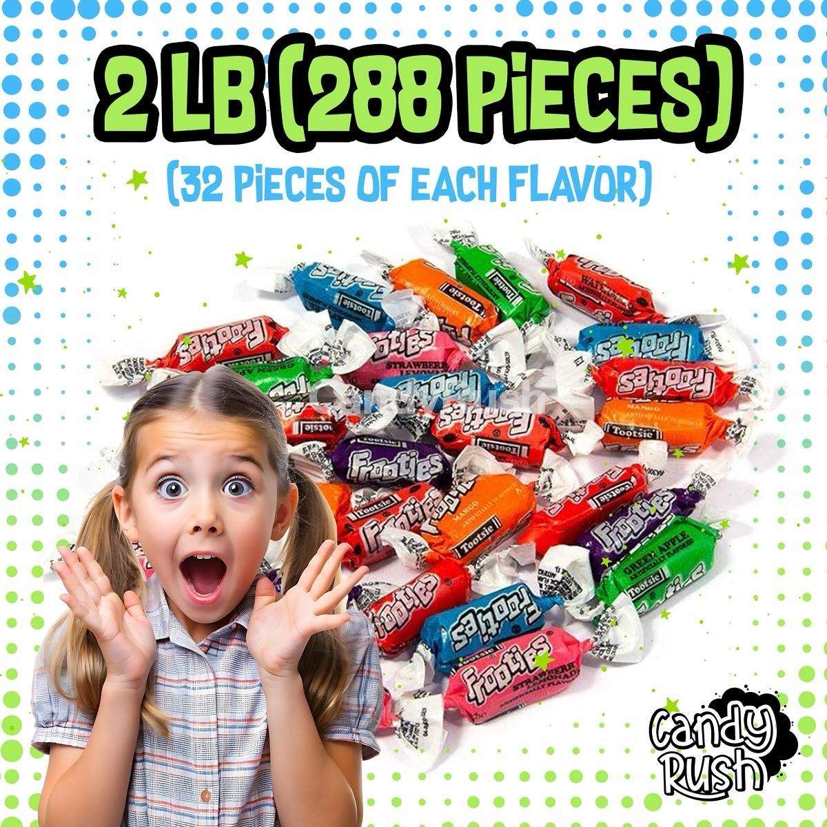 TOOTSIE FROOTIES Chewy Candy Assorted Mix (9 Flavors)