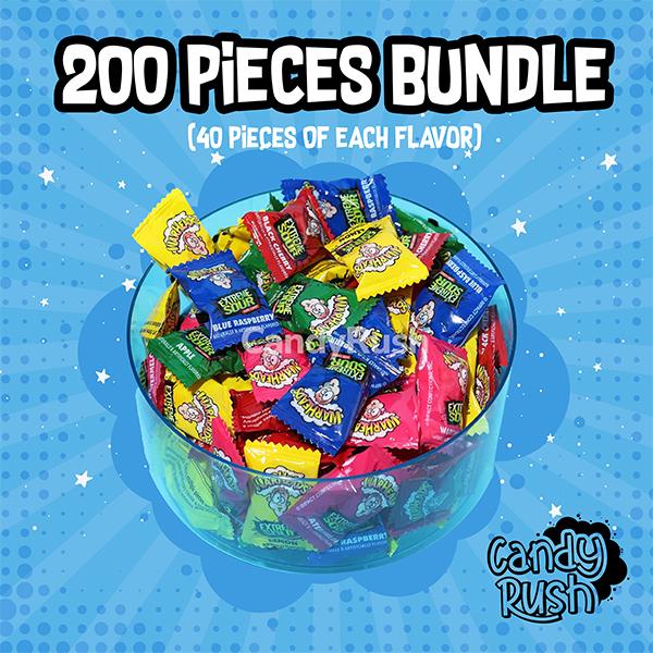 Warheads Extreme Sour Hard Candy Assorted 5 Flavors - Candy Rush