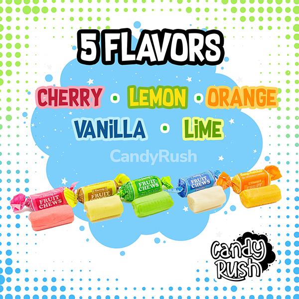 Tootsie Roll Fruit Chews Mix - 5 Flavors - Candy Rush