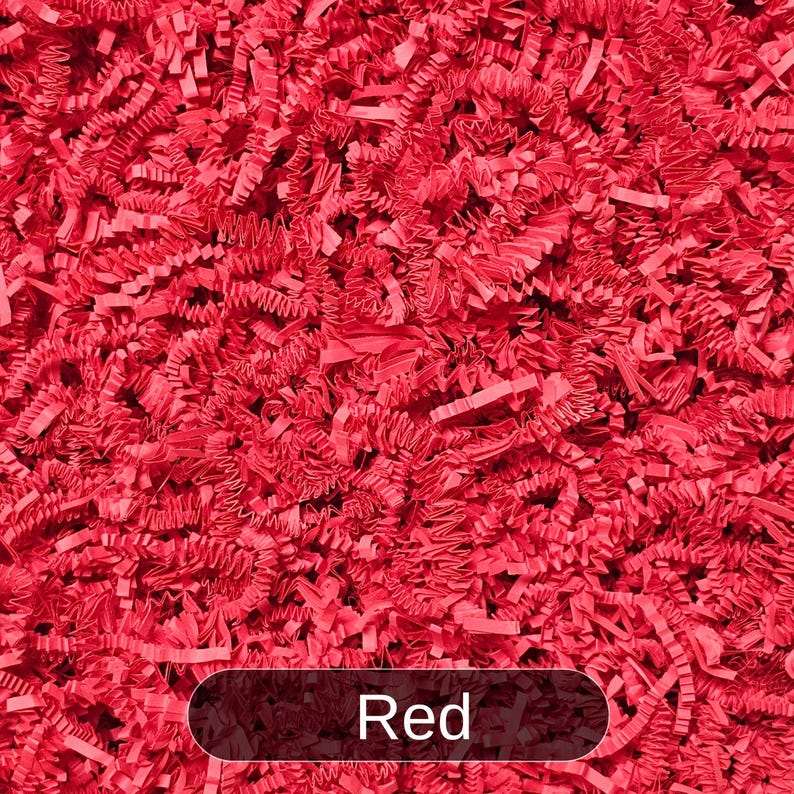 Crinkle Paper Shred for Gift Boxes and Packaging