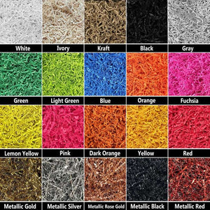 Crinkle Paper Shred for Gift Boxes and Packaging