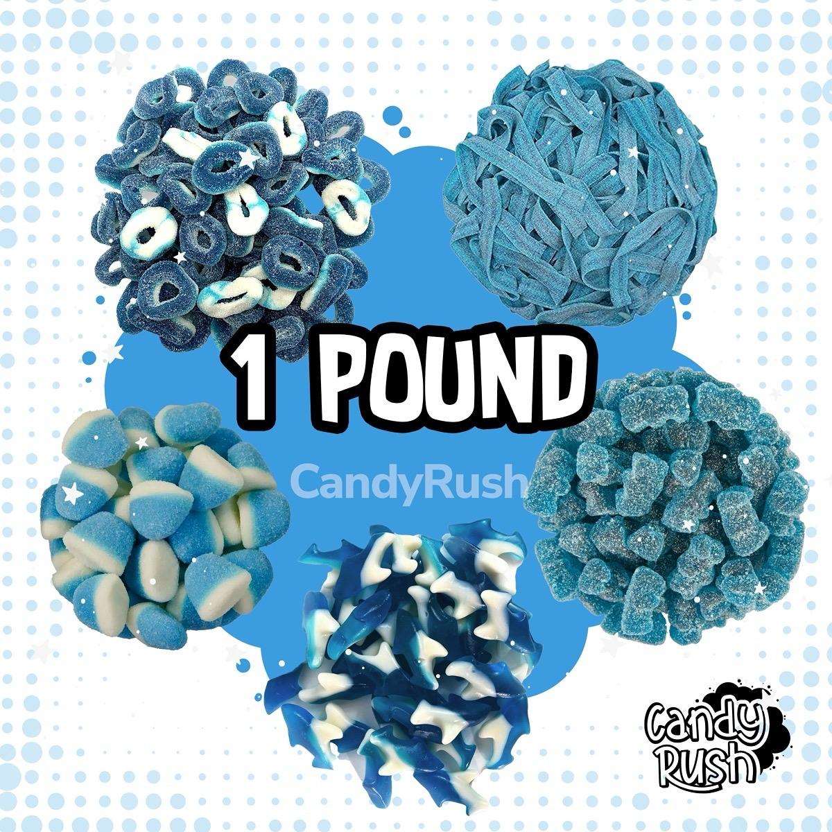 Blue Raspberry Gummy Mix - Delicious Snack for Gummy Lovers