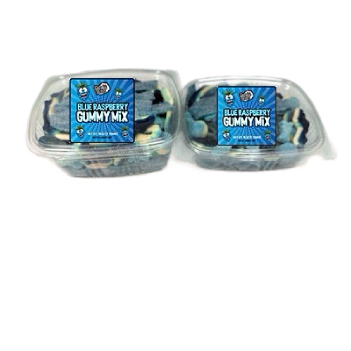Blue Raspberry Gummy Mix - Delicious Snack for Gummy Lovers - Candy Rush