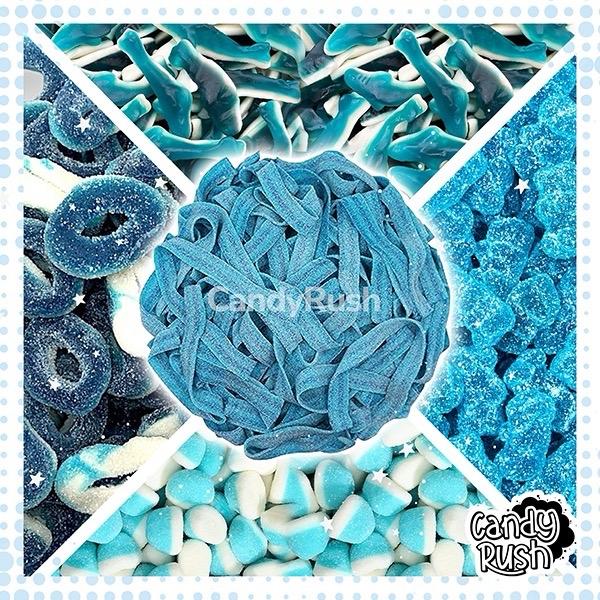 Blue Raspberry Gummy Mix - Delicious Snack for Gummy Lovers - Candy Rush